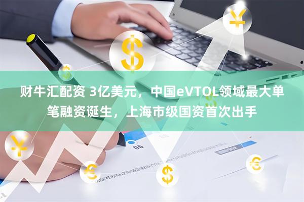 财牛汇配资 3亿美元，中国eVTOL领域最大单笔融资诞生，上海市级国资首次出手